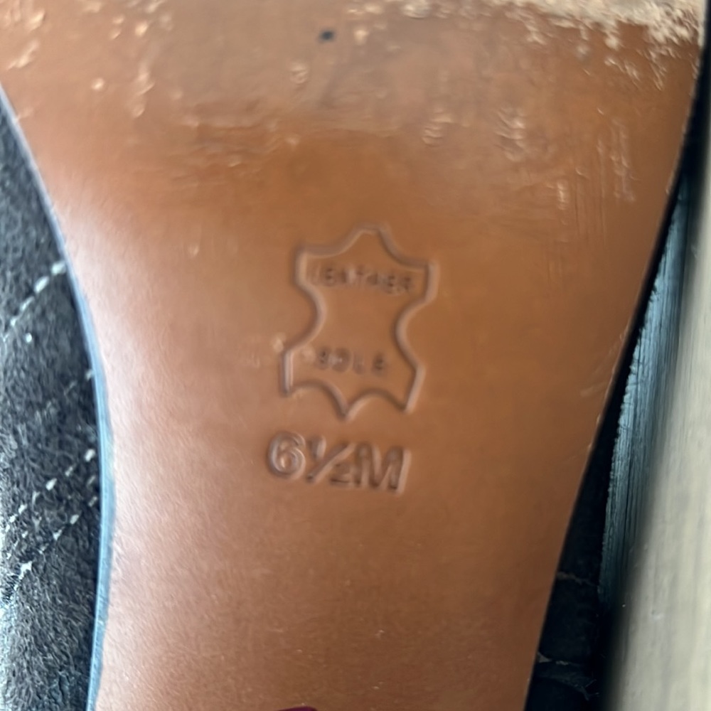 EUC Tory Burch Suede Boots size 6.5 - Picture 5 of 5